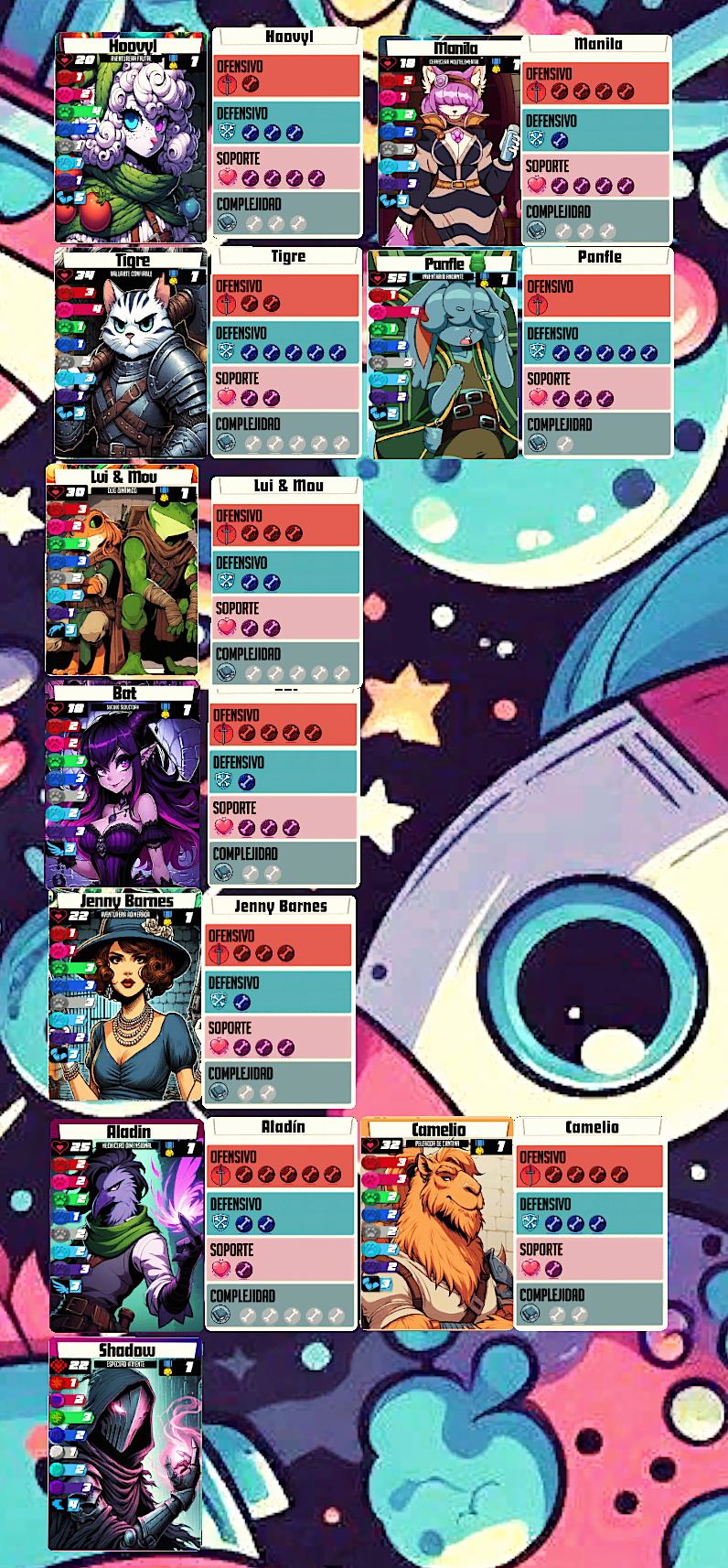 Personajes My Brave Pets Wave 1 preview