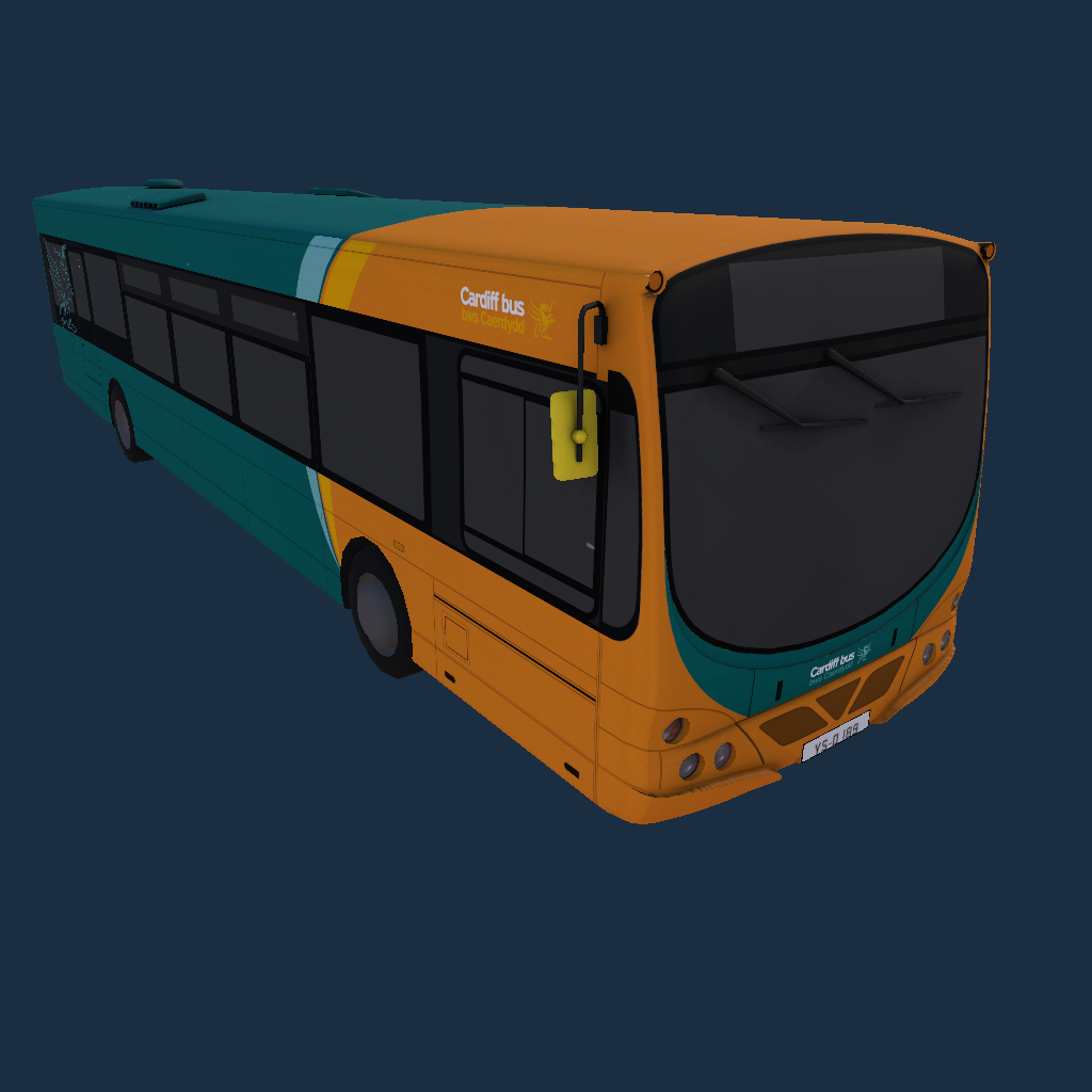 Cardiff Buss Wright Eclipse B7RLE