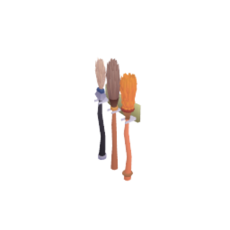 Witch's Broom Set