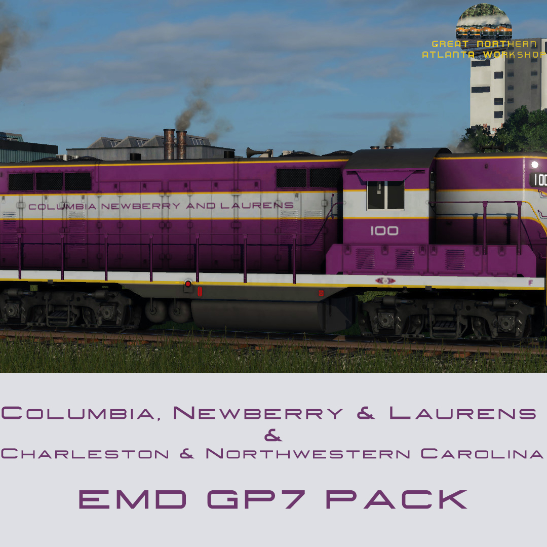 Atlantic Coast Line Family Railroads EMD GP7 Pack