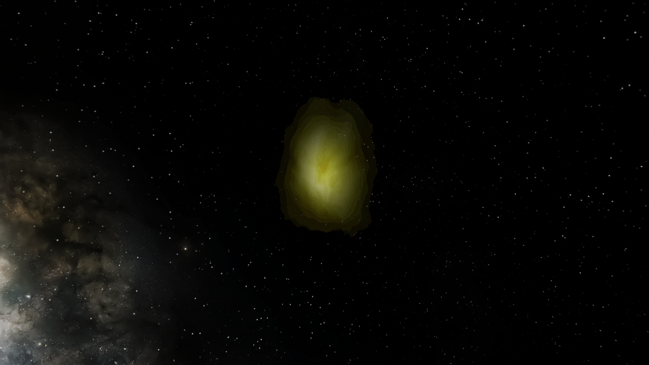 The Solar Nebula (4.6 billion years ago)