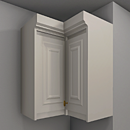 Maison Kitchen hanging corner cabinet 75 cm