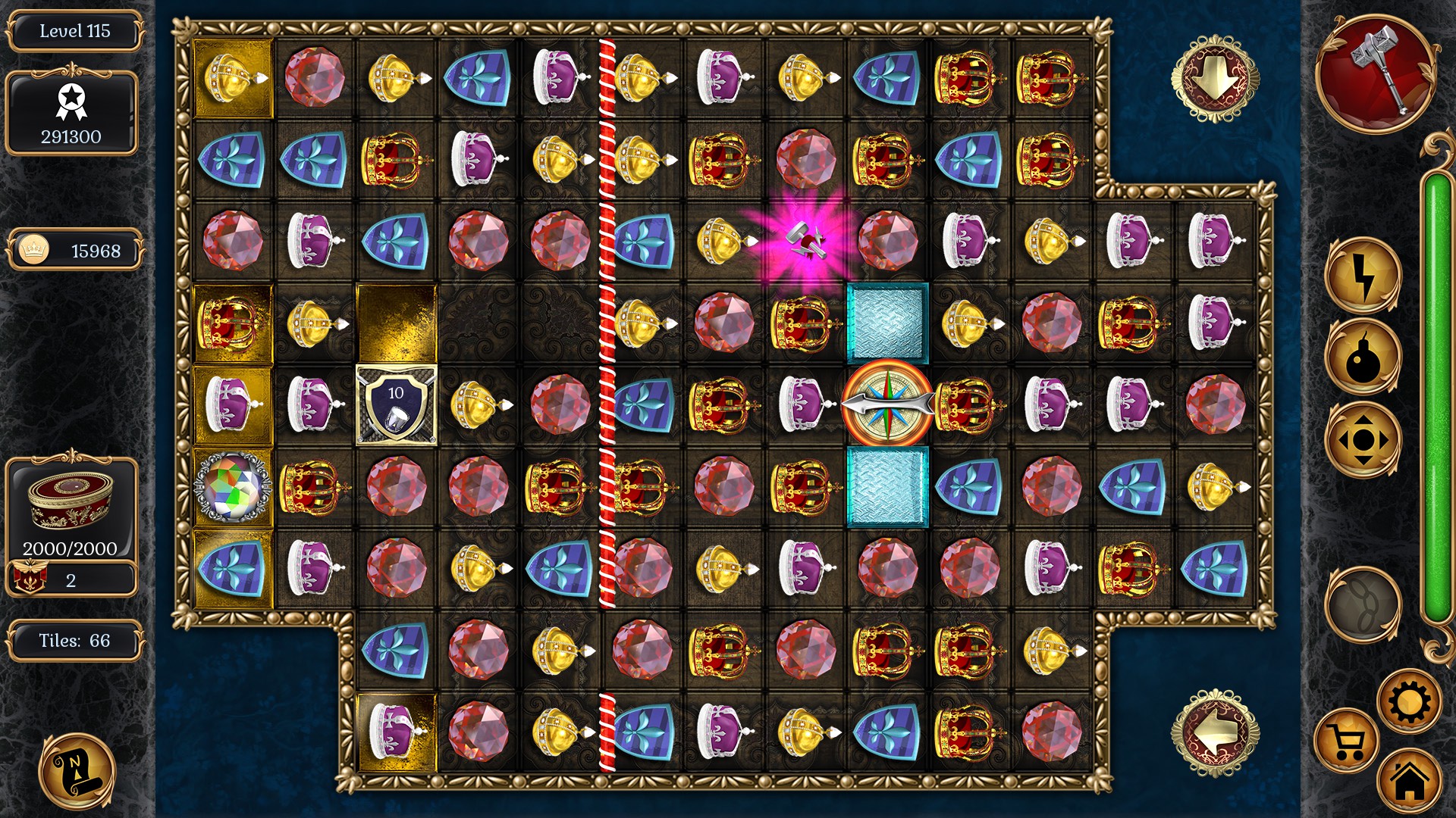 Геймплей Jewel Match Origins 3 – Camelot Castle Collector's Edition