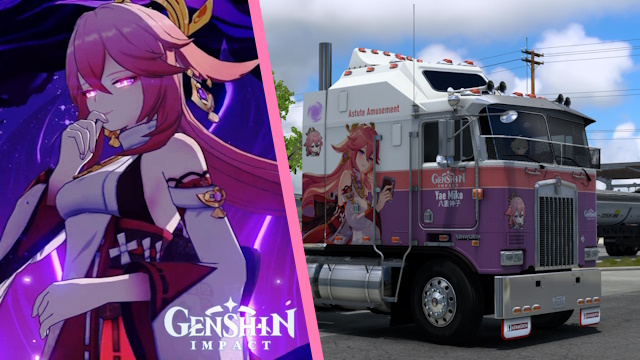 Kenworth K100 Yae Miko - Genshin Impact Skin
