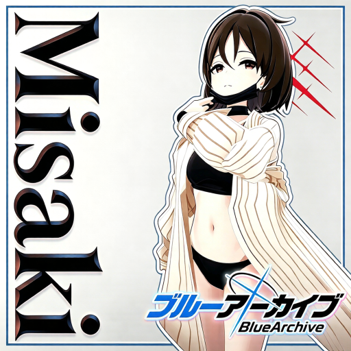 Misaki_swimmingsuit 【PM&NPC/Blue Archive】