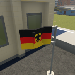 Finniemmalywerke - Bundesdienstflagge der Bundesrepublik Deutschland
