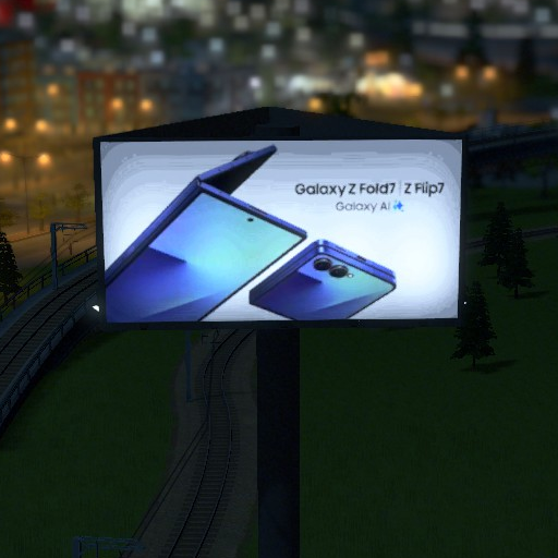 Samsung Fold7 Series Billboard preview