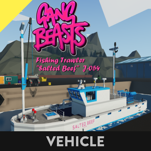 FT "Salted Beef" Fishing Trawler J-054 from Gang Beasts