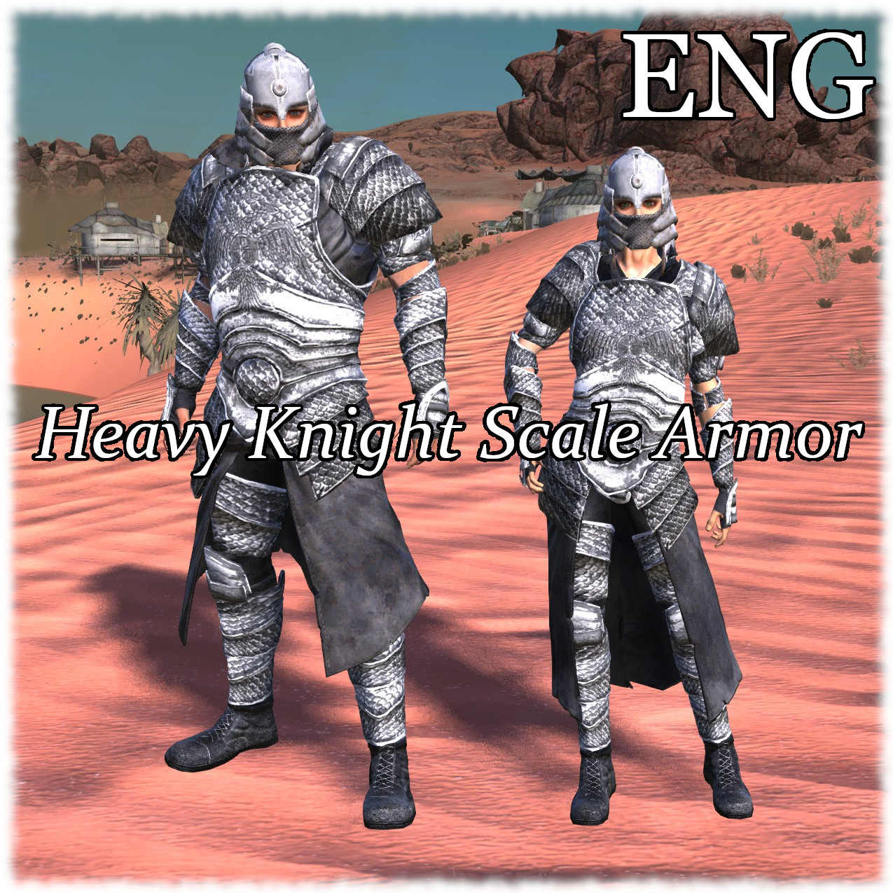 Heavy Knight Scale Armor ENG