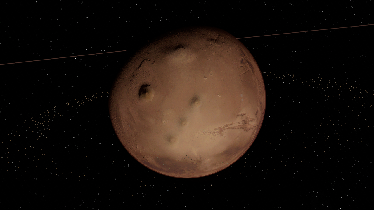 Mars 50 Million years later