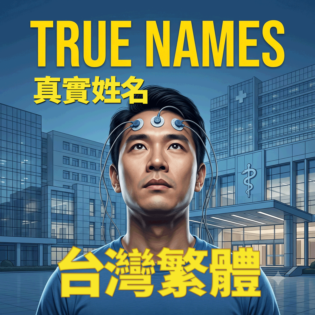 真實姓名 台灣繁體 TRUE NAMES