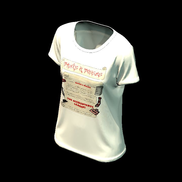Shirt customised 27 banks & bosses