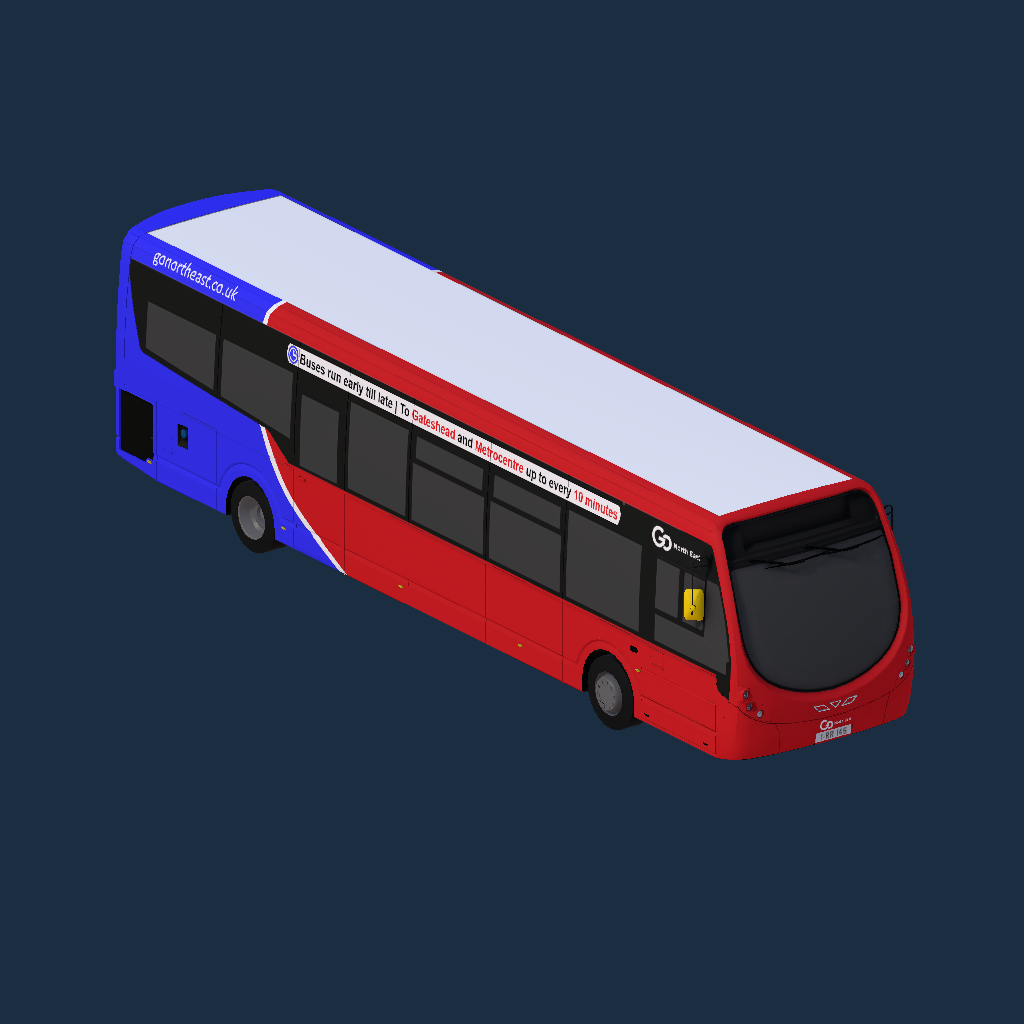 Go North East Fleet Livery 2016 (After-49)