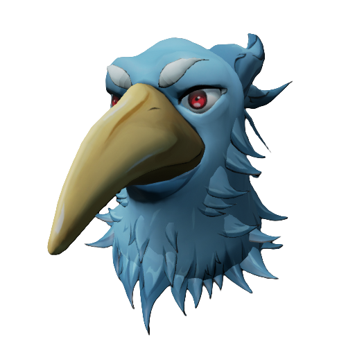 Sunraku's Bird Mask