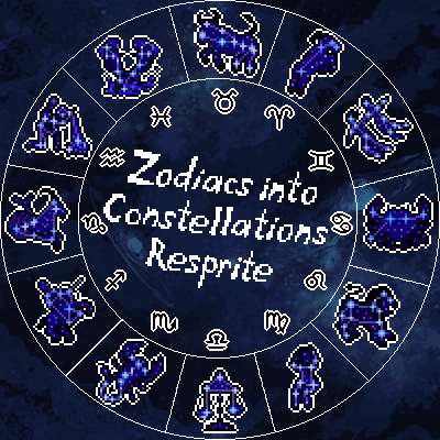 Zodiac Items Into Constellations Resprite