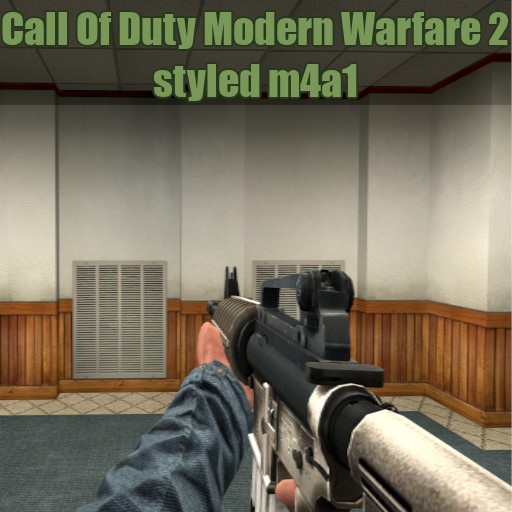 Call Of Duty Modern Warfare 2 Styled M4A1