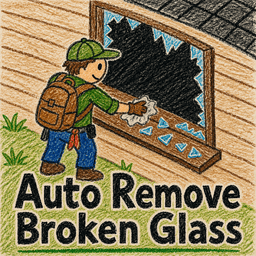 Auto Remove Broken Glass