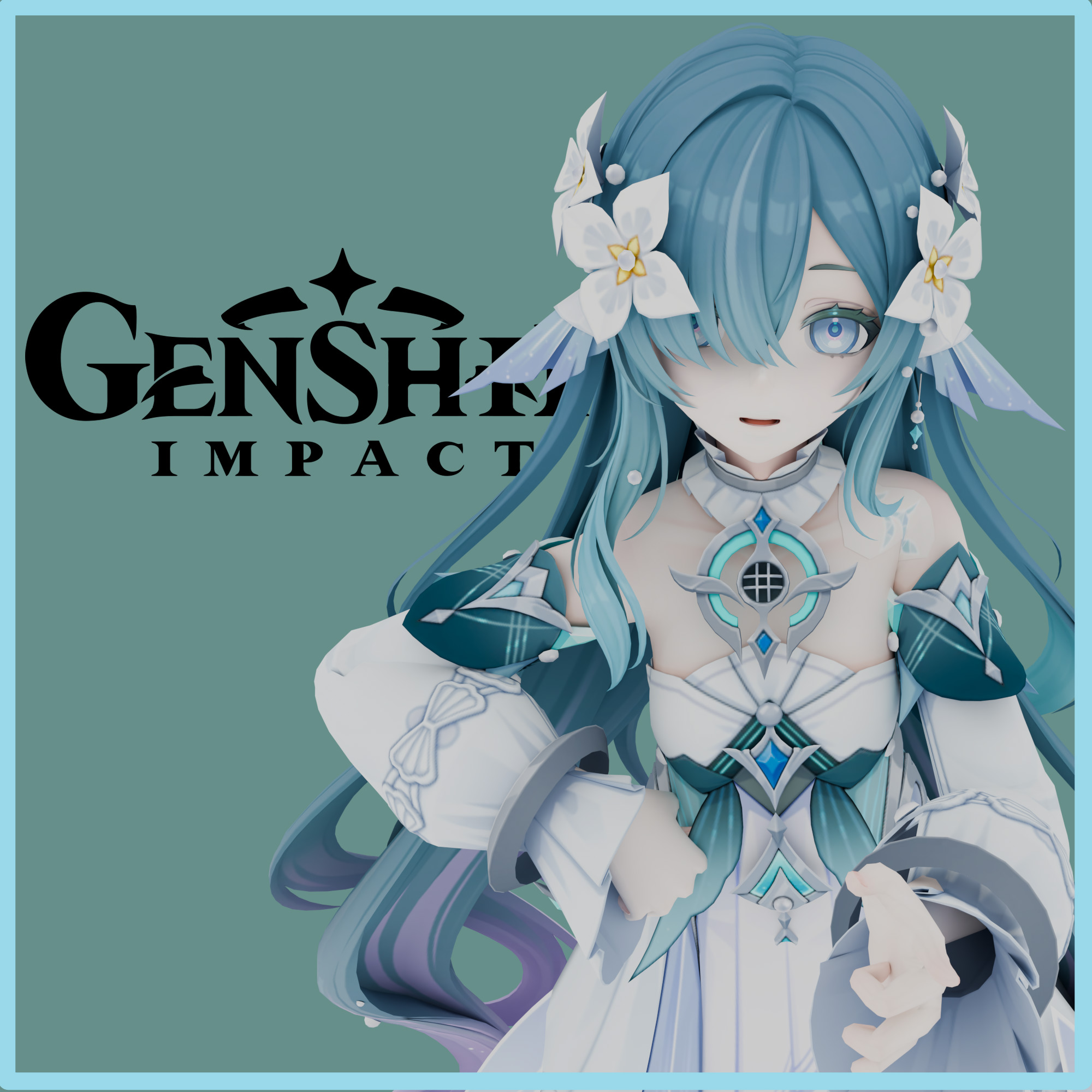 Genshin Impact - Vodyanitsa (Водяница) (PM & NPCs)