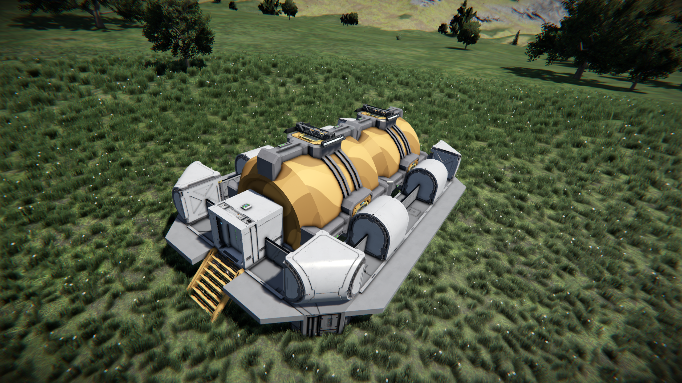 1x2 Imperial Hydrogen Silo