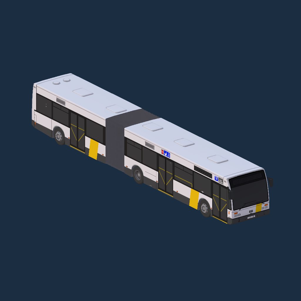 Van Hool AG300 3 Doors Ex De Lijn