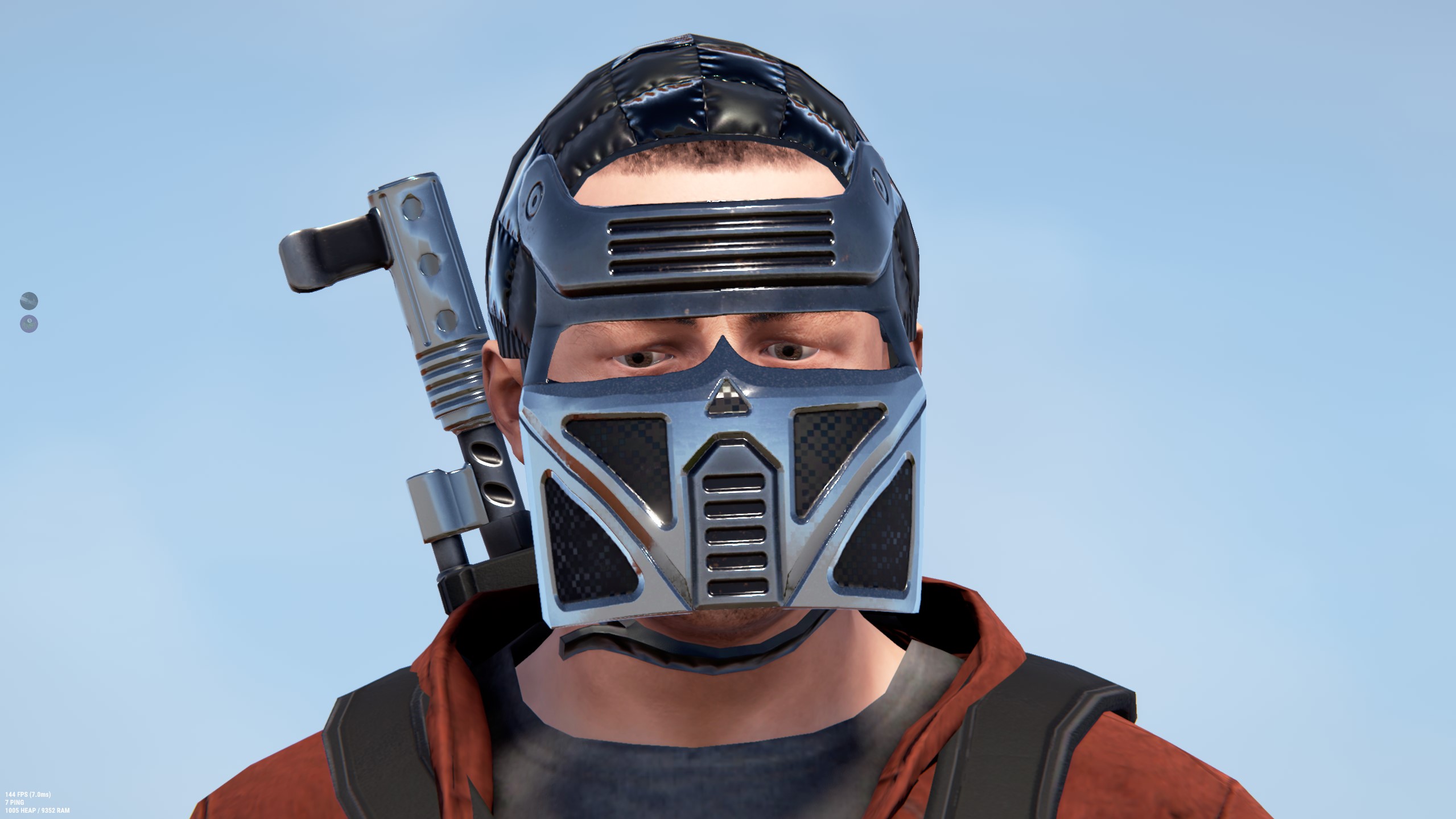Black OPS Metal Facemask