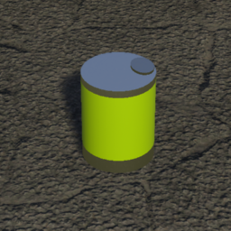 Soda can (green)