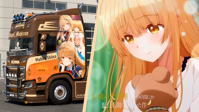 Scania R NG Mahiru Shiina - Otonari no Tenshi-sama Skin