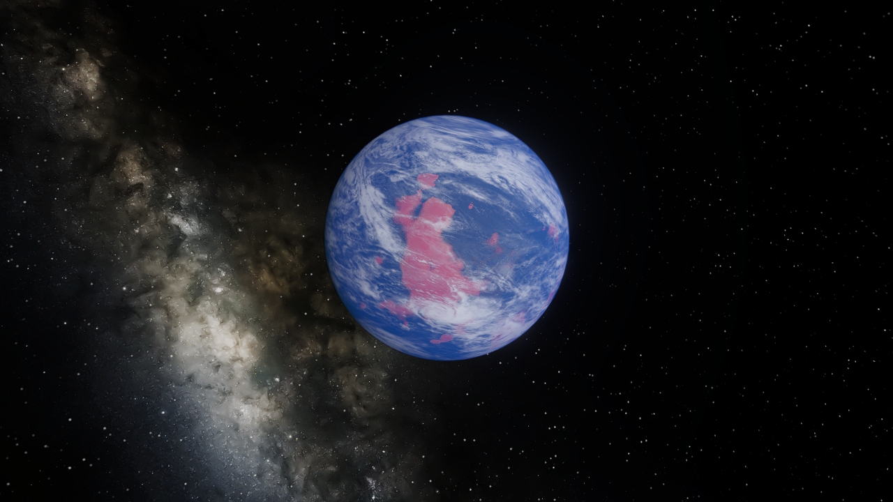 Terraformed Marble