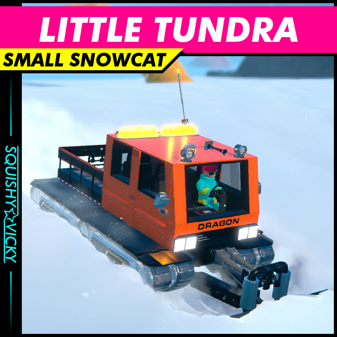 [SQUISHY] Little Tundra - Small Snowcat