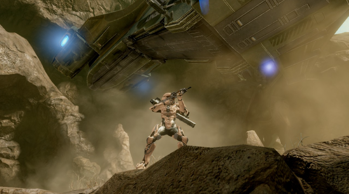 Halo 4 Spartan Ops Third Person