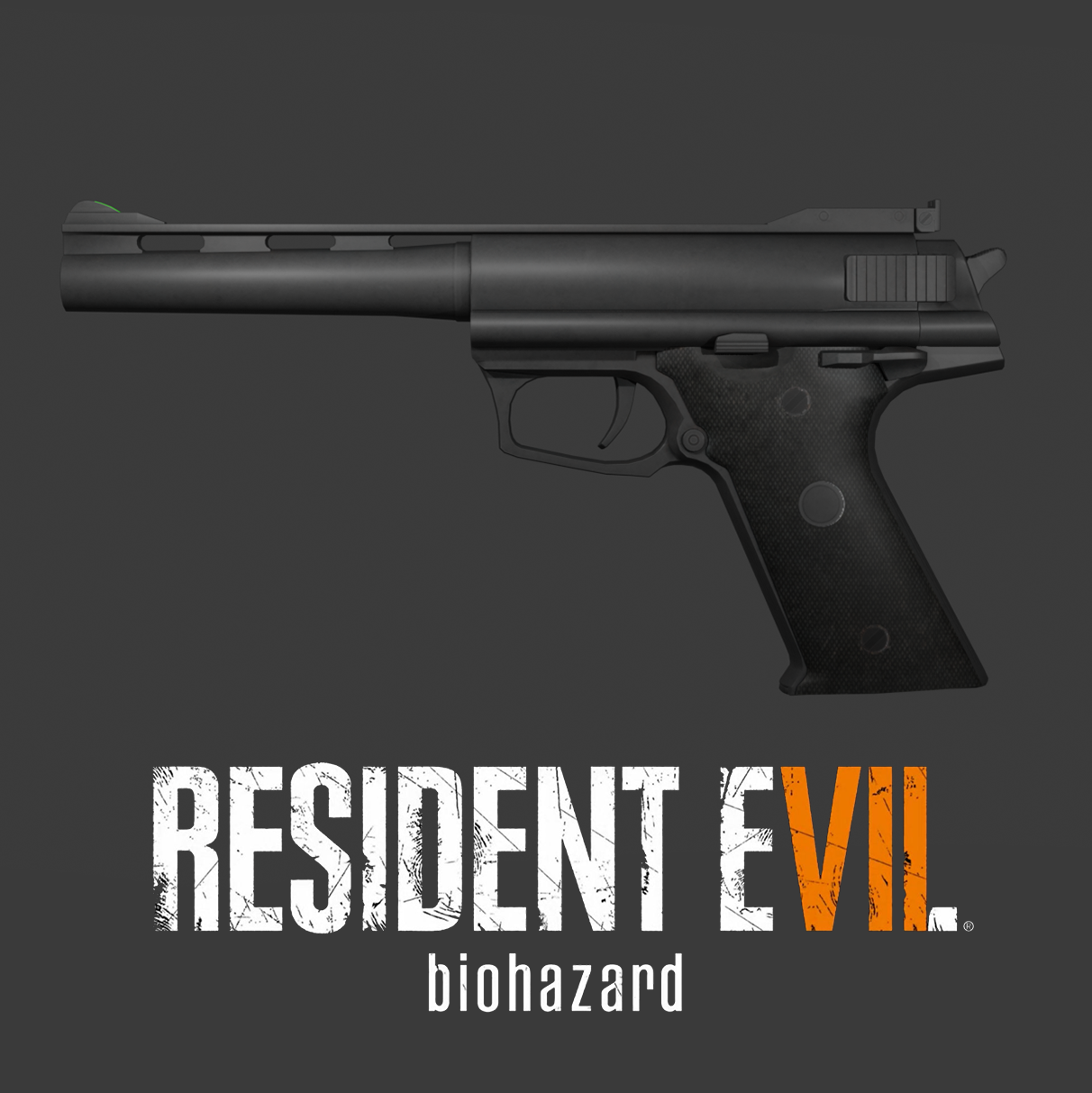 【RE7】Resident Evil 7 Magnum Pistol Replaces Colt 1911 (Dark Gray Body)