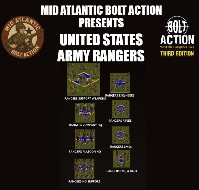 Mid Atlantic Bolt Action US Army Rangers preview