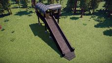 Raised Walkway B-0 Left Stair Entrance (The Pro-Naturalist Pack)