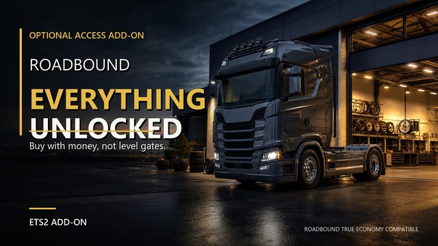 Roadbound Everything Unlocked - ETS2