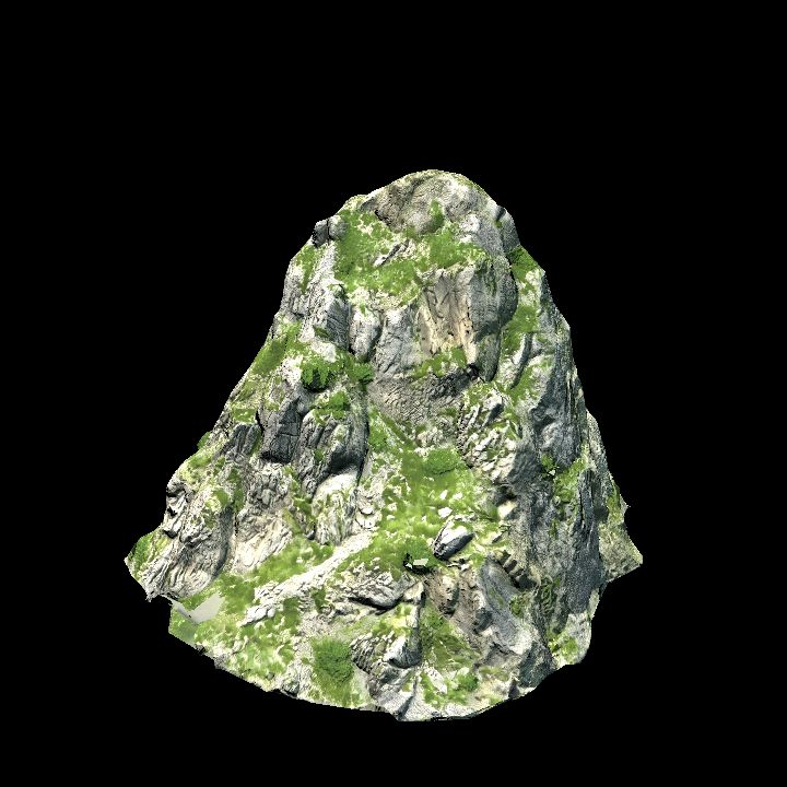 Terrain, Hill, Rock 18