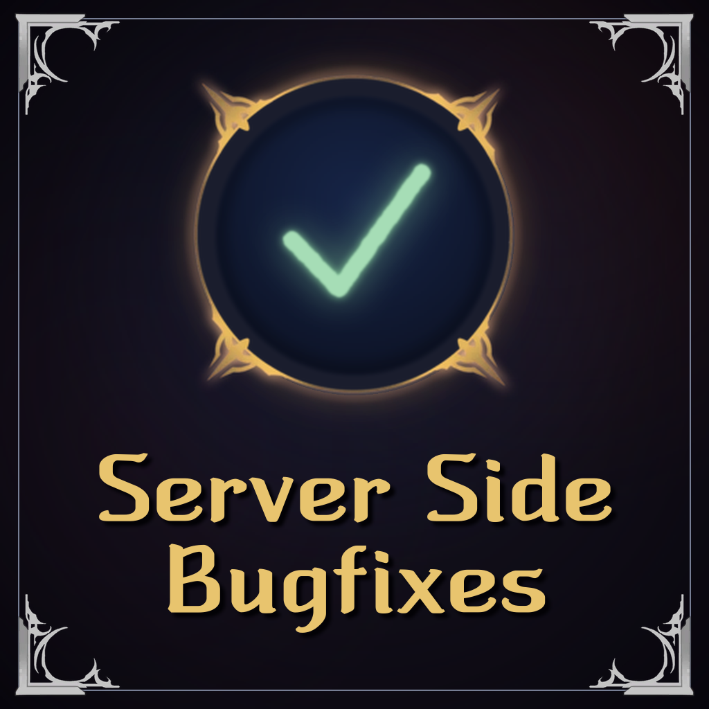 Server-Side Bug Fixes preview