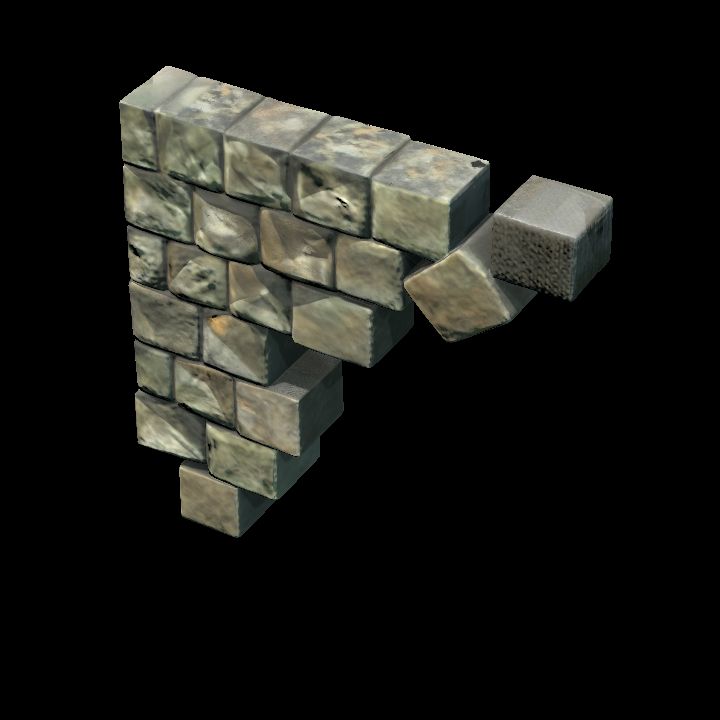 Crumbling Stone Overhang B