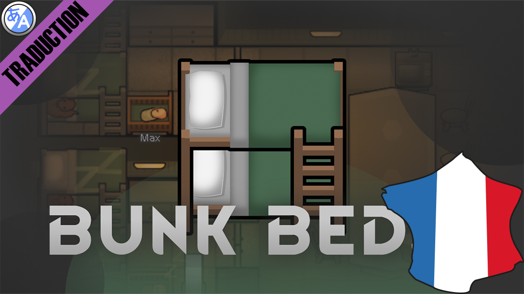 Bunk Beds [Fr] mod preview for RimWorld