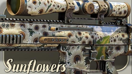 SCAR-20 | Sunflowers (White)