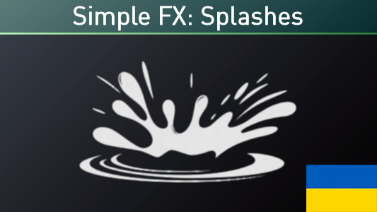 Simple FX: Splashes UA mod preview for RimWorld