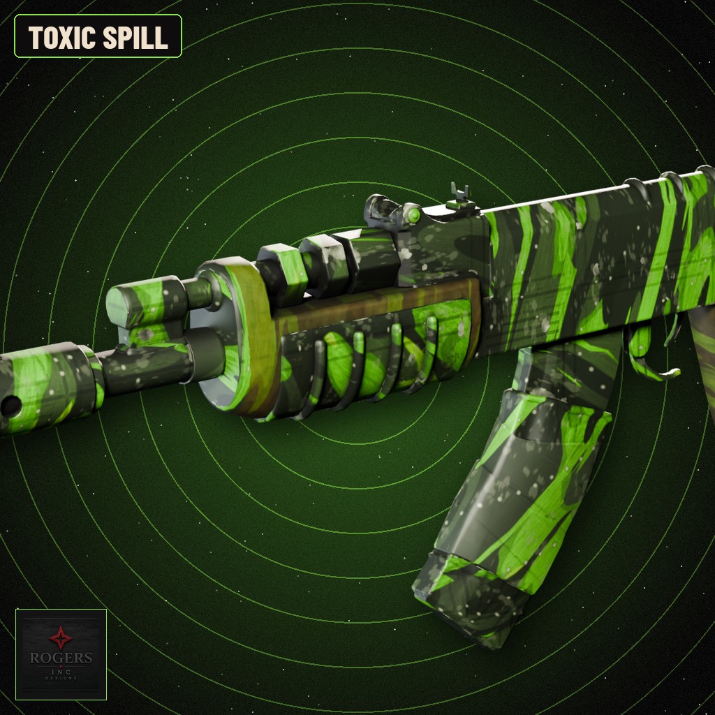 Toxic Spill Assault Rifle