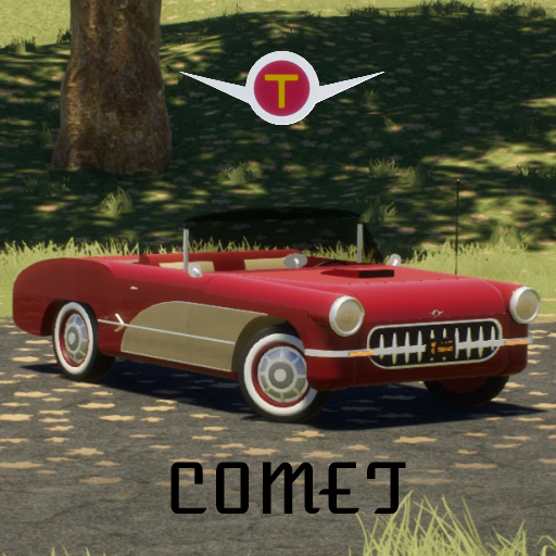 Troubadour comet cabrio 1957 2 tone