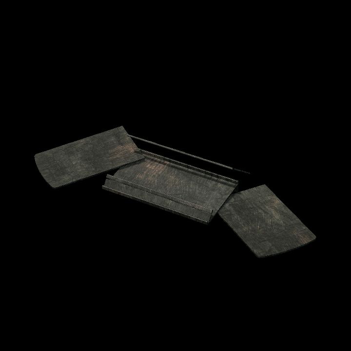 Crib or cot burned 4