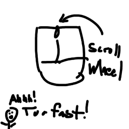 Custom Scroll Sensitivity