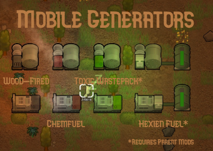 [WYD] Mobile Generators Stand-Alone