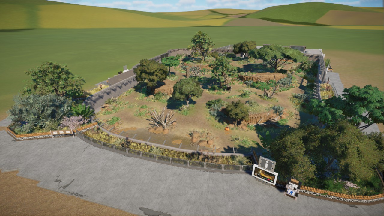 Cheetah habitat
