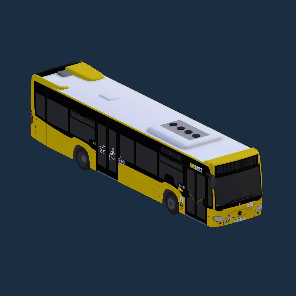 BVG - MB C2 (Euro VI) 15 Atala: 5x Berlin und Brandenburg HW