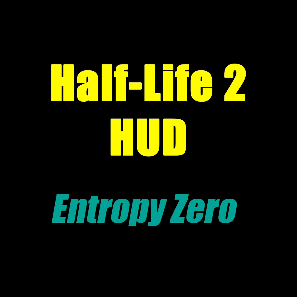 Half-Life 2 Entropy Zero Teal HUD