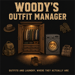 [42.20, SP+MP] Woody's Physical Outfit Manager – Project Zomboid Mod