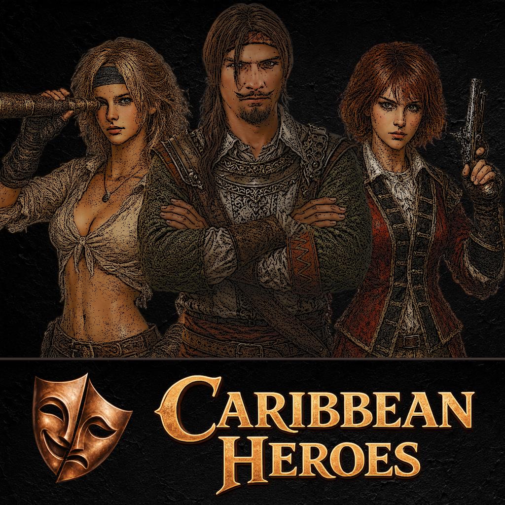 Caribbean Heroes | Замена артов персонажей
